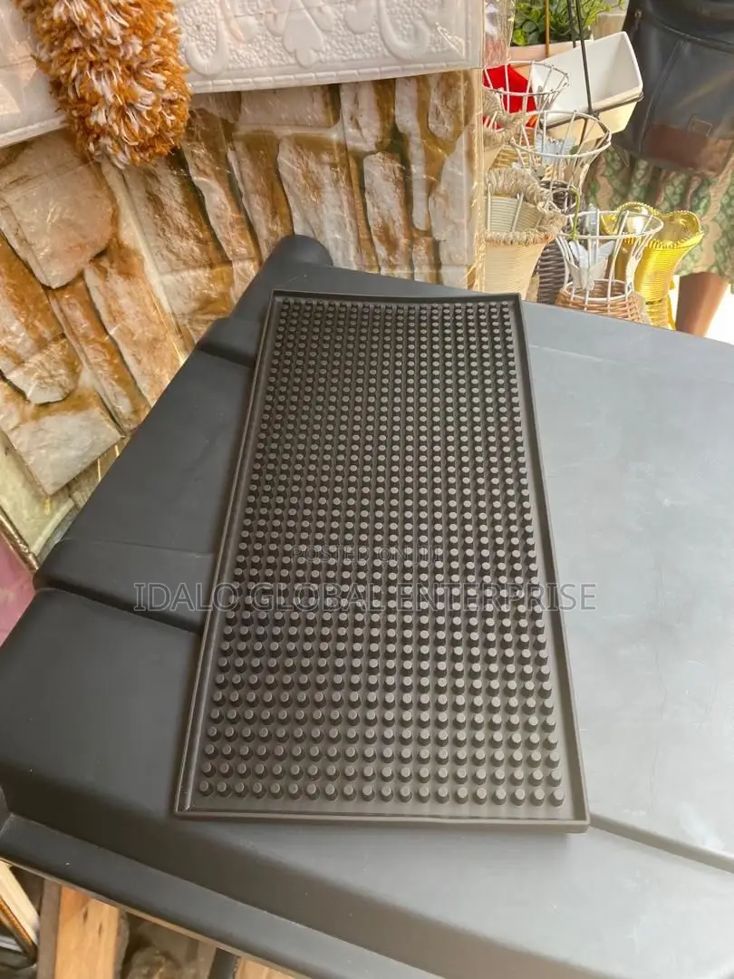 Black Bar Mats - Tableware Mats