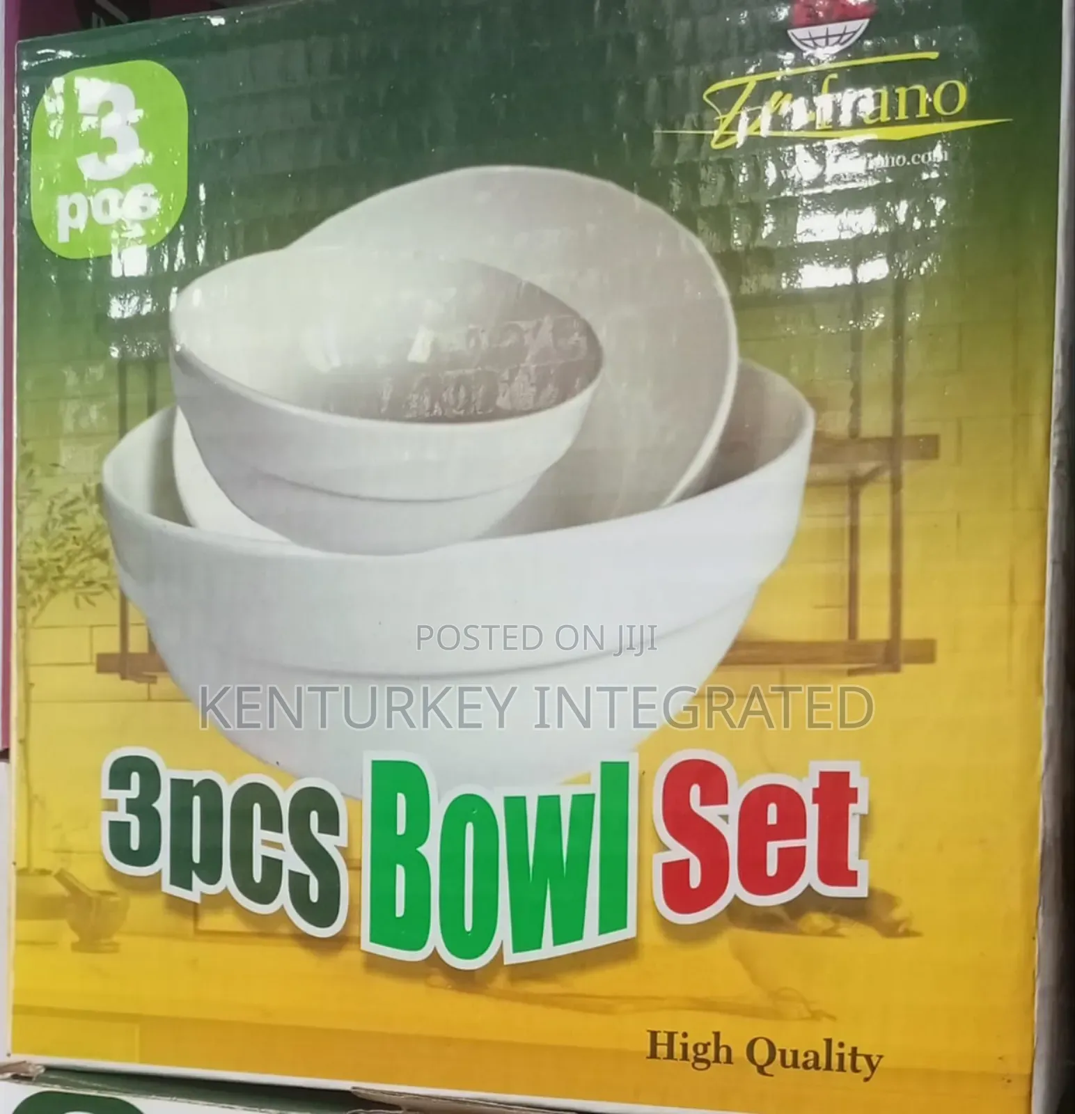 High Quality 3 PCS Bowl Set