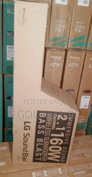 Brand New and Strong 160W "Aud1sqc Sb" LG Xboom Sound Bar