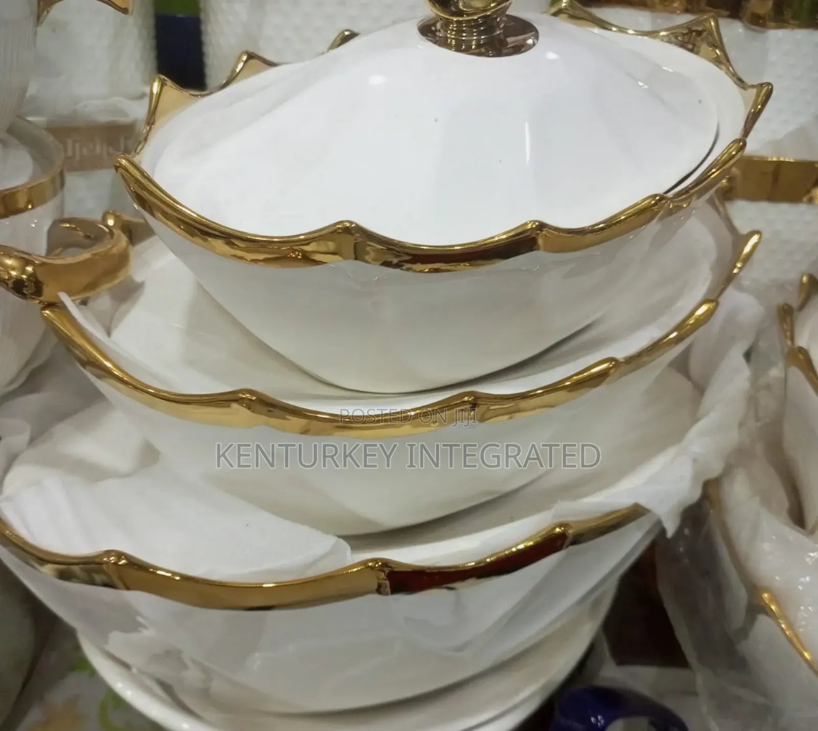 3 PCS Breakable Food Serving Container Plates