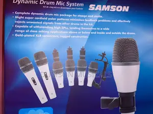 7-set Samson Dynamic Drum Mic