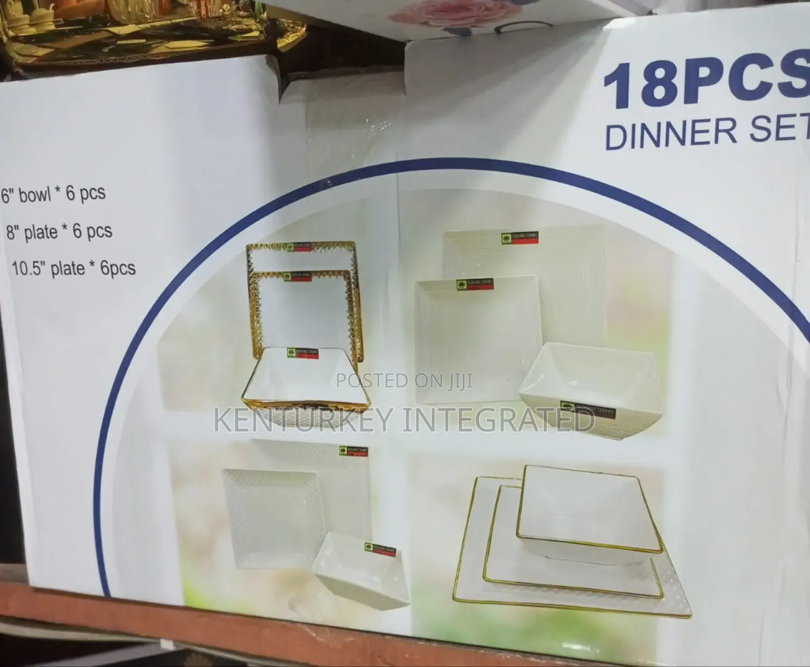 18pcs Dinner Set Stock
