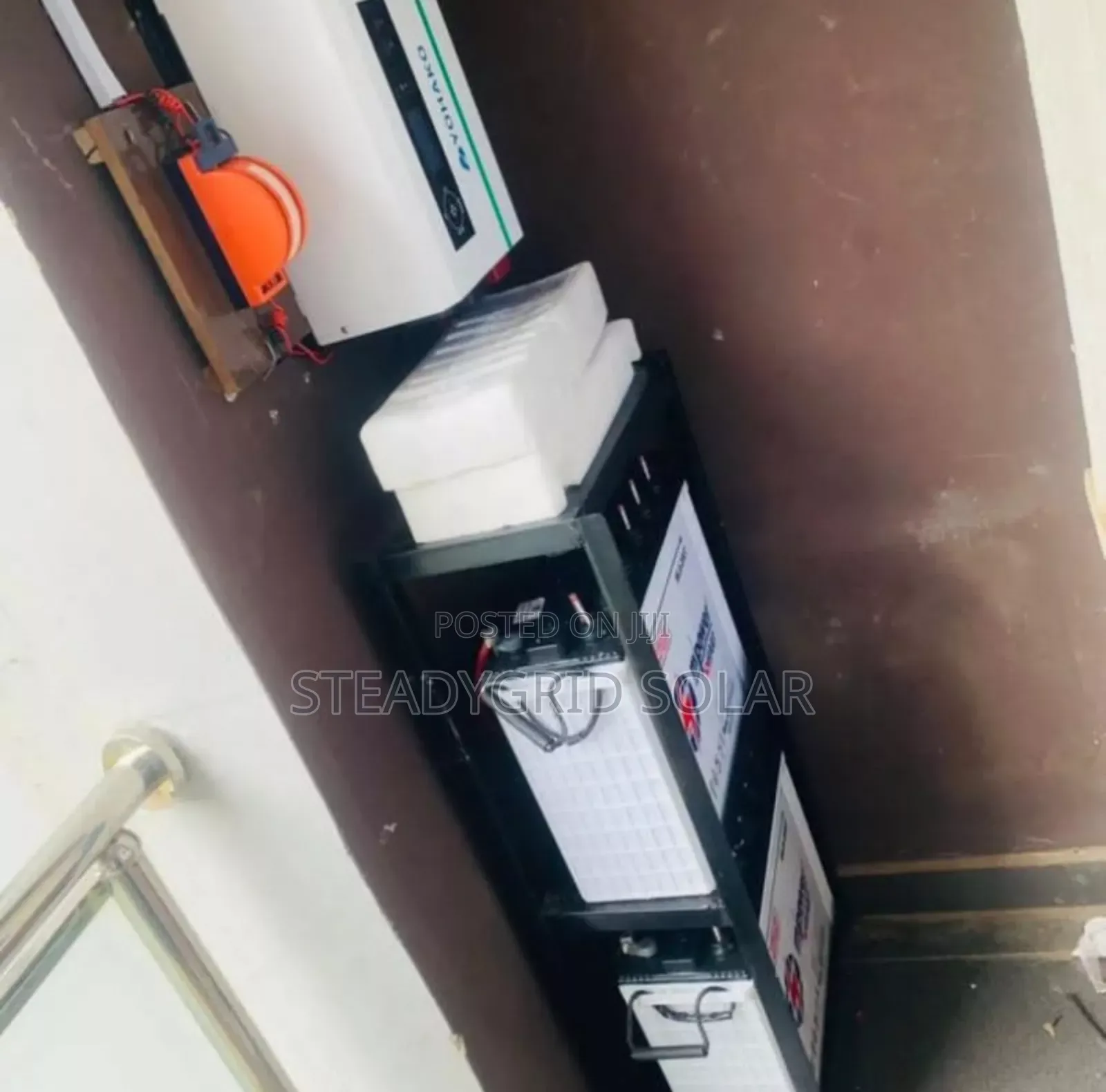 Strong 5kva Solar Powered Inverter Installation