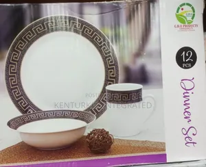 12 Pieces Dinner Set G.B.O Products 100% Quality