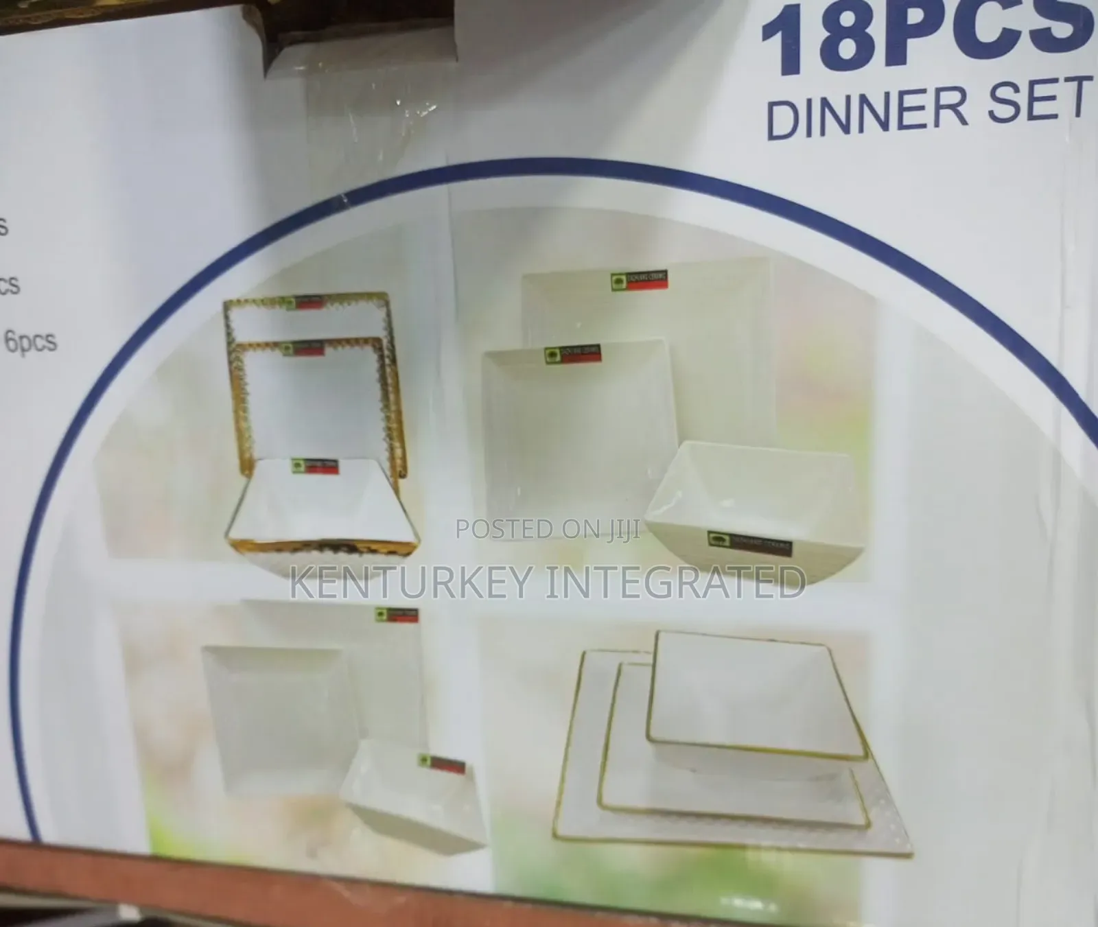 18pcs Dinner Set Stock