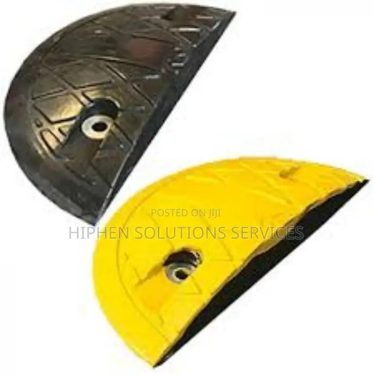 Speed Hump End Cap Black