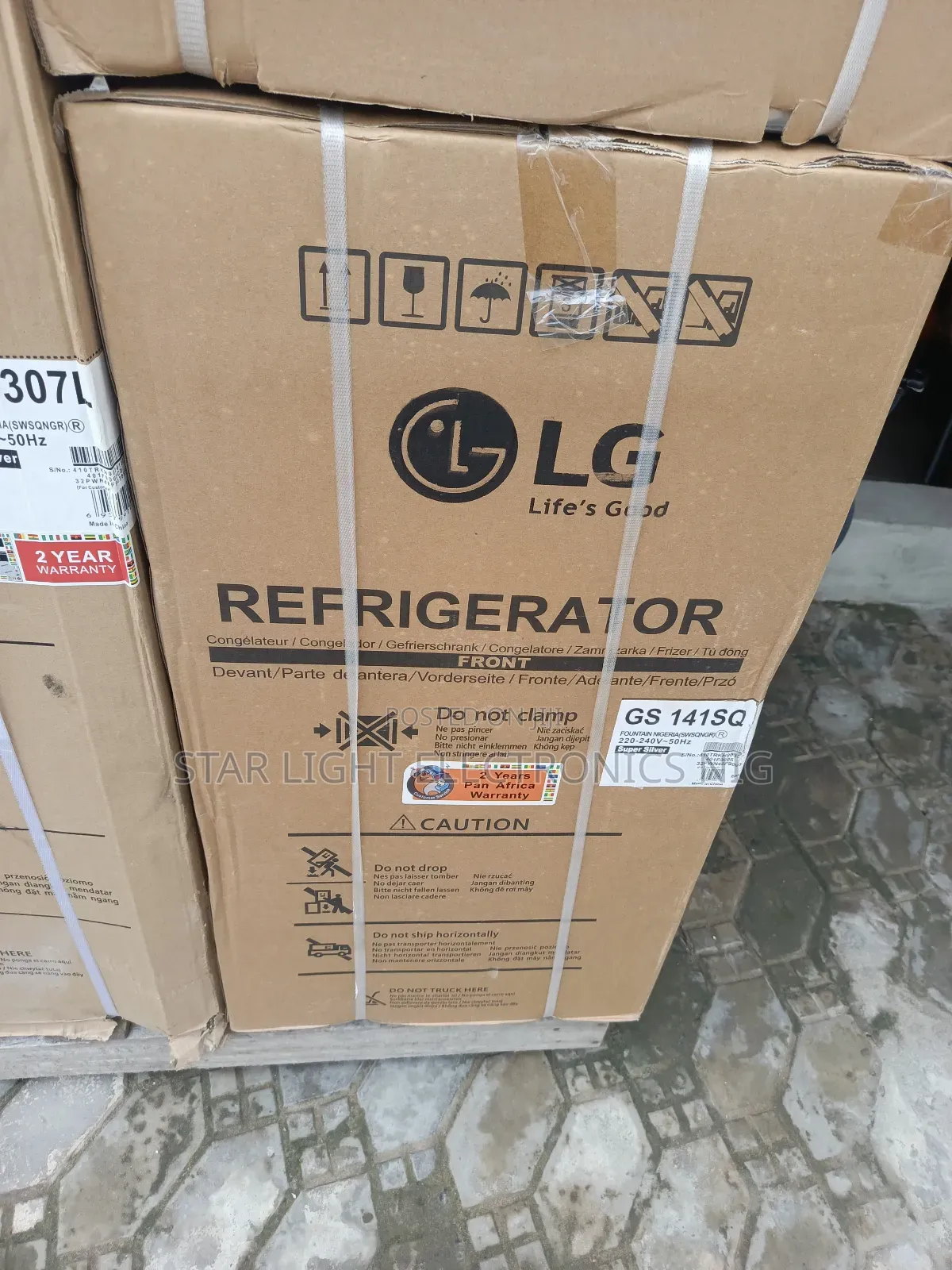 Table Top Lg 2 Doors Refrigerator