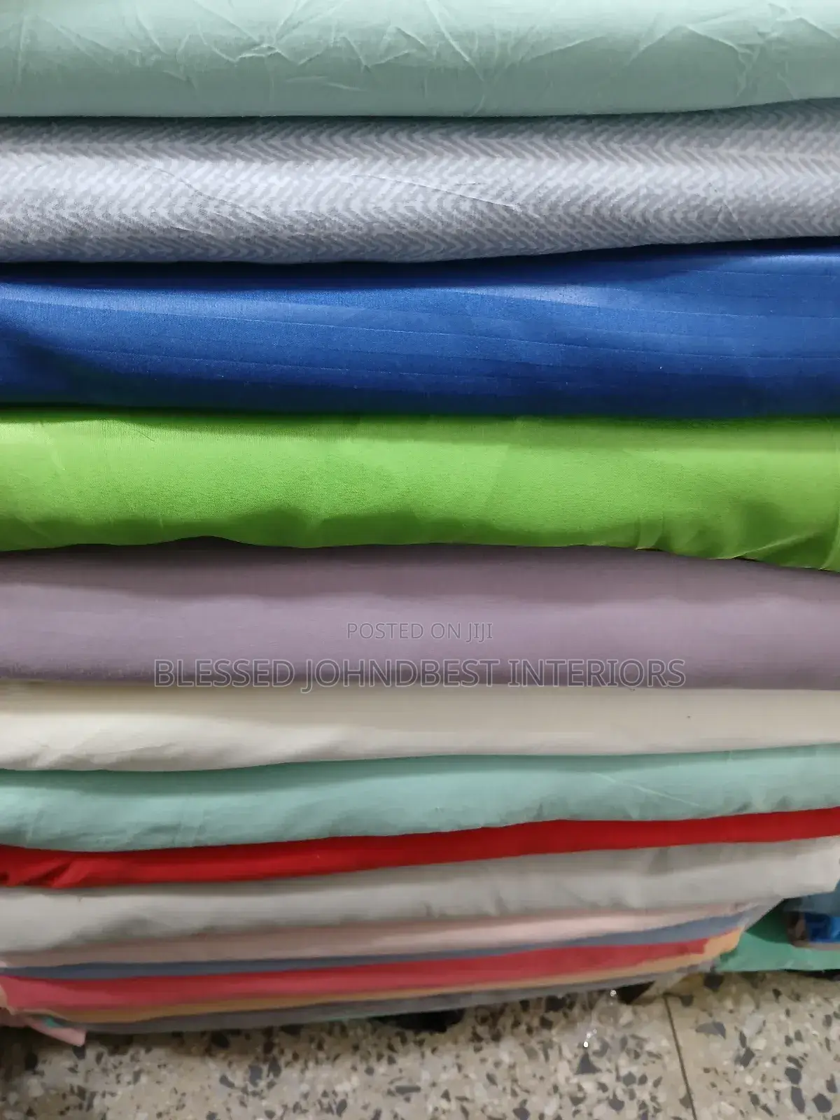 Plain Materials for Duvet and Bedsheets