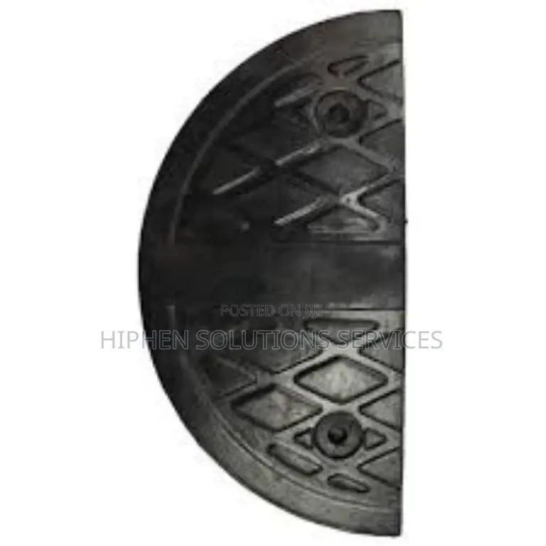 Rubber End Cap For 6 Feet Speed Bump