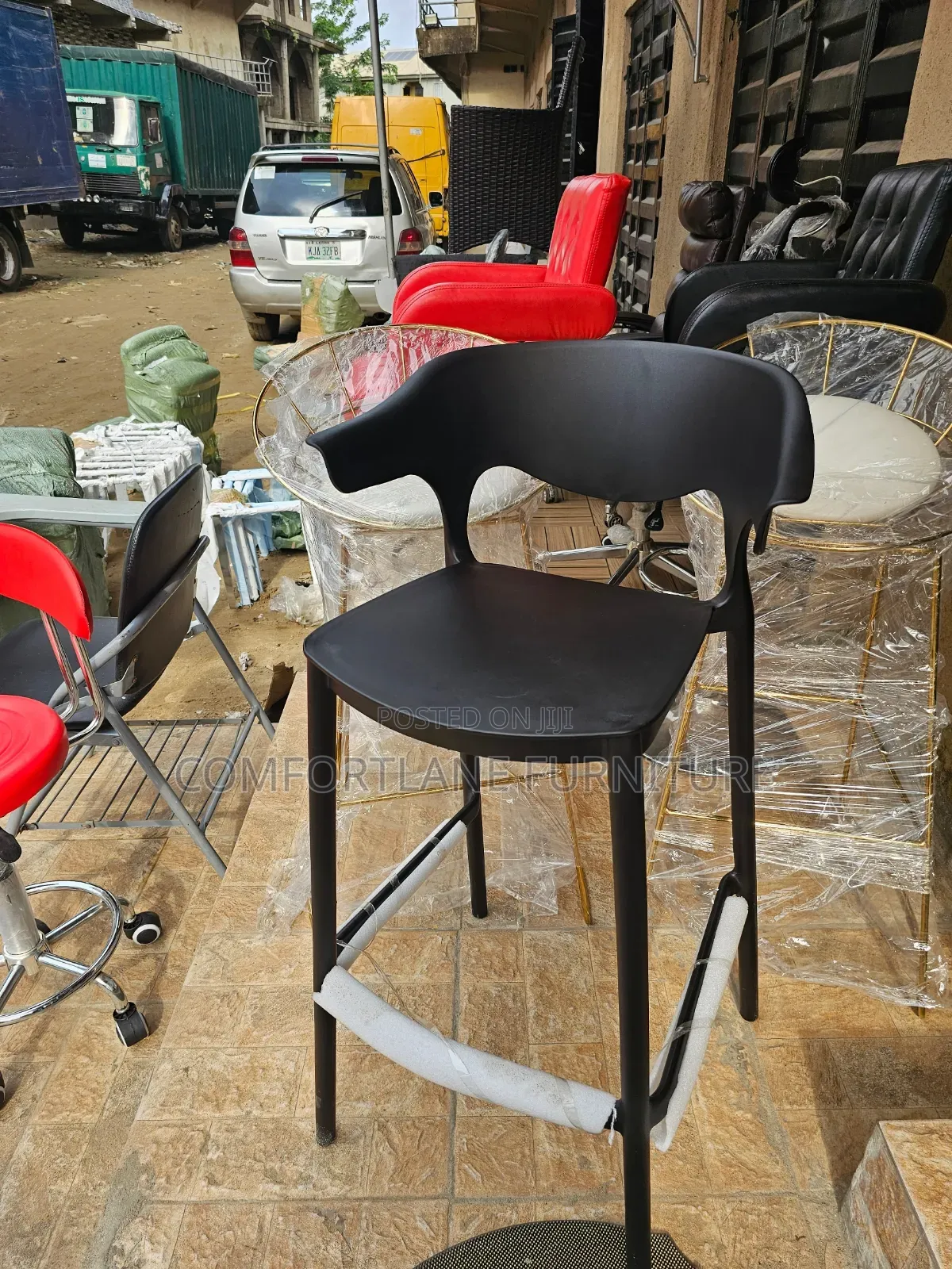 Durable Fiber Bar/Restaurant High Stool