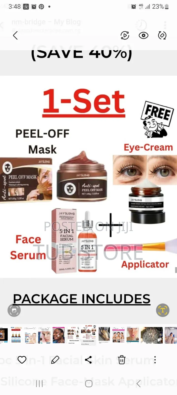 Peel Off Mask