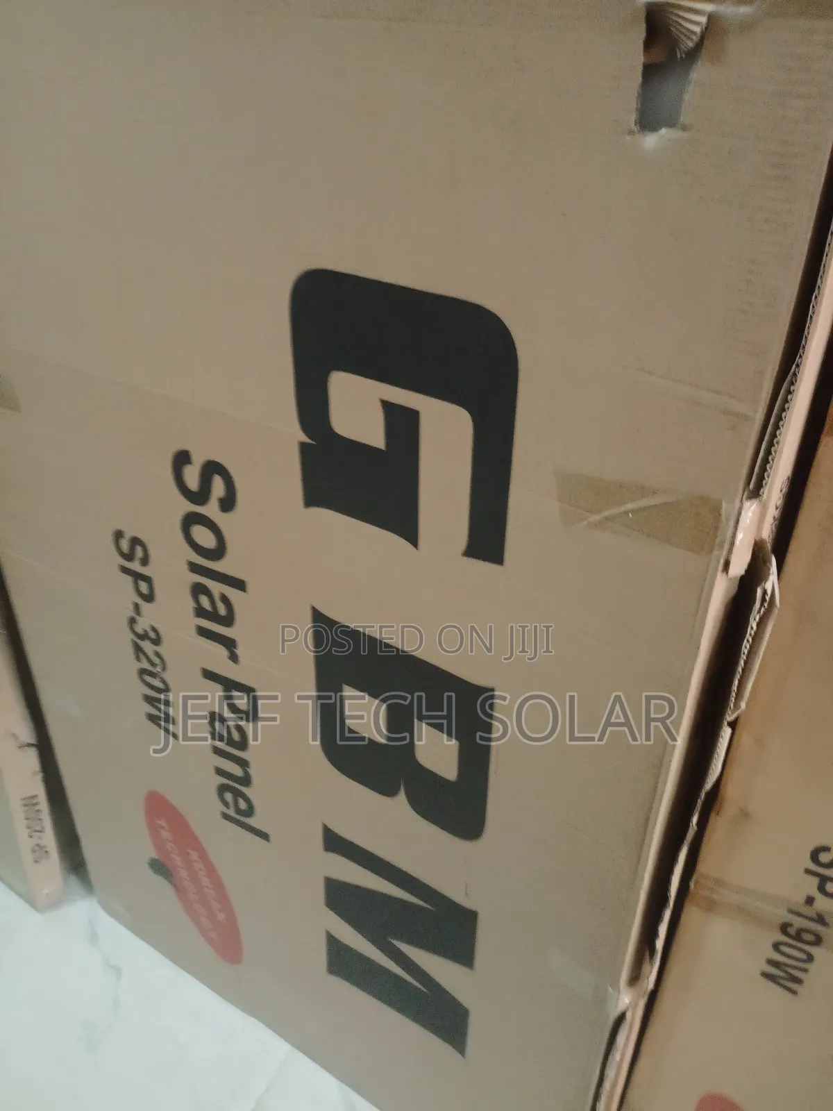 Original GBM Solar Panel Mono 320w