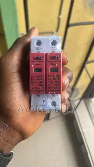 Dc Surge Protector Device Against Thunder Storm And