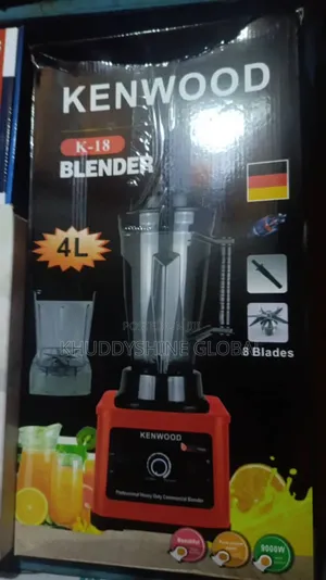 Kenwood Heavy Duty Blender-9000w-4 Liters-Duble Cup