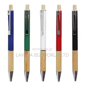 Bamboo/Metal Pen