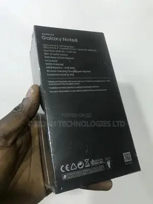 New Samsung Galaxy Note 8 64 GB Black