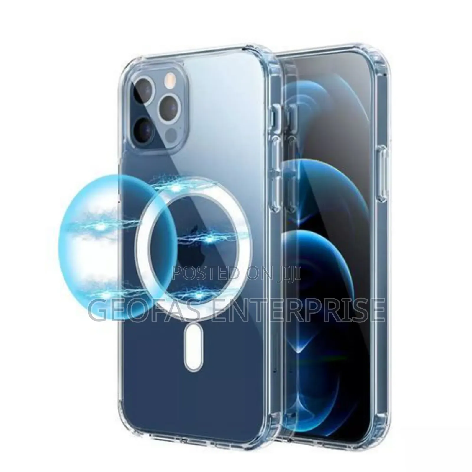 iPhone 13 Pro,14 Pro Magsafe Protective Silicone Clear Case