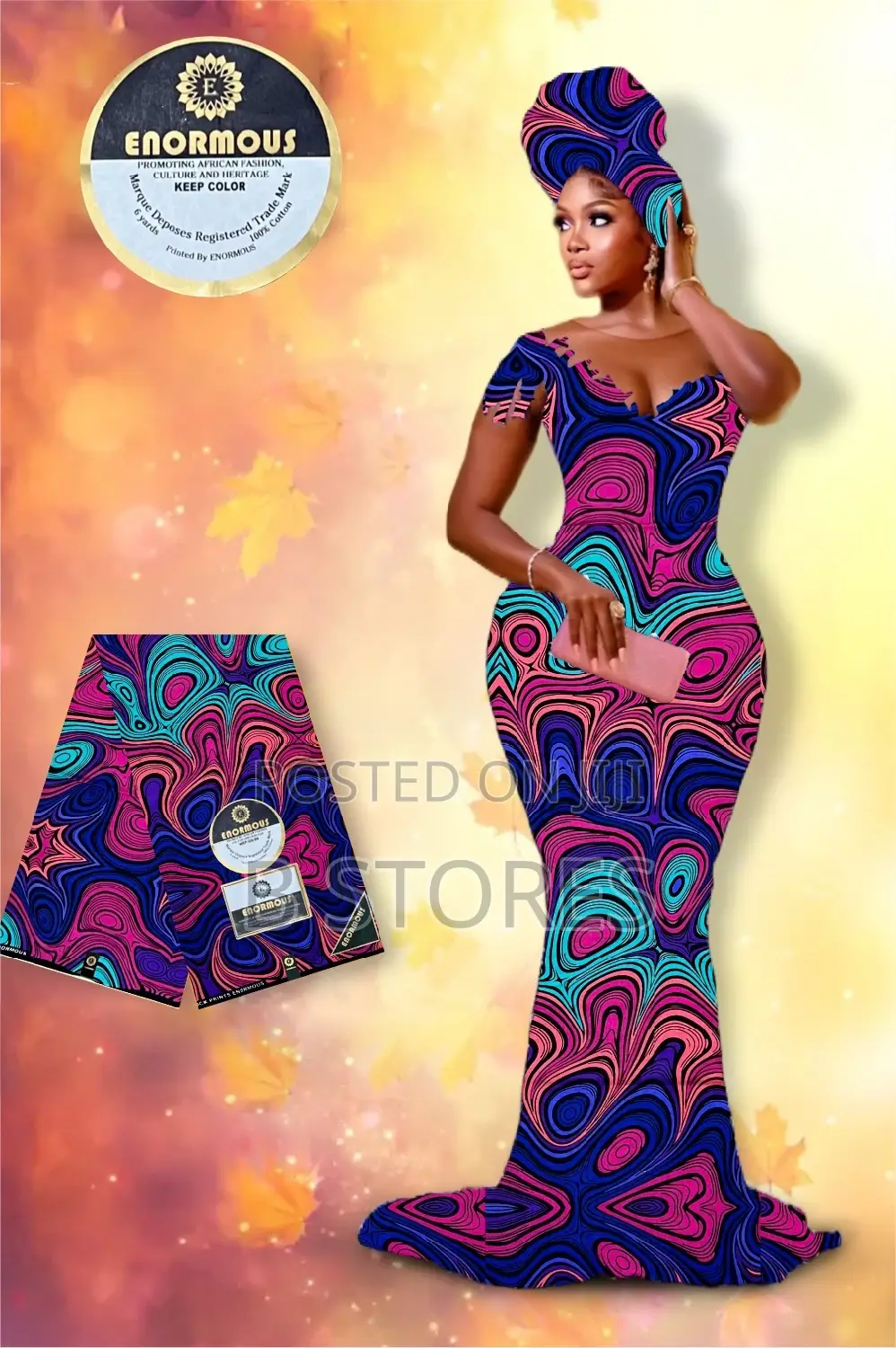 Luxurious Ankara Fabric