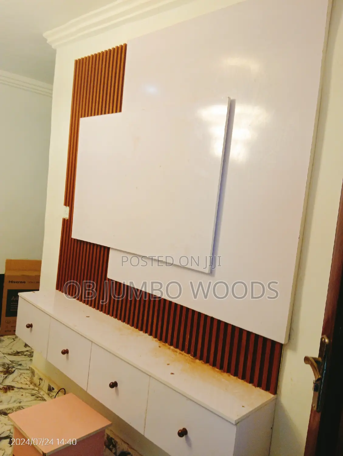 7ft by 6ft TV Wall Panel