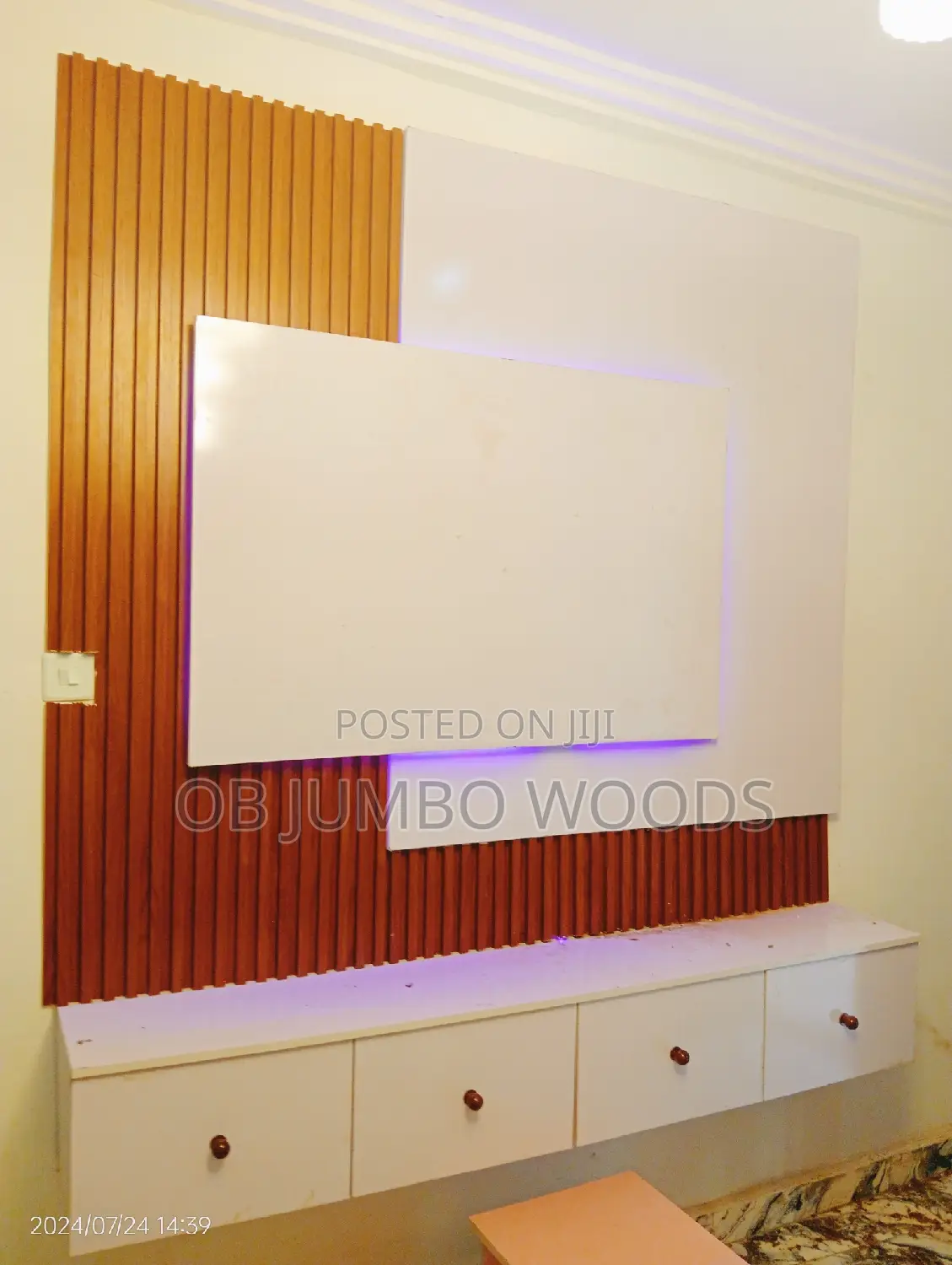 7ft by 6ft TV Wall Panel