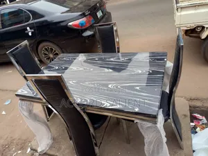 4 Seater Marble Dining Set
