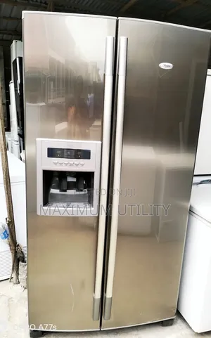 Whirlpool Side by Side Fridge Wit Dispenser N Icecube Maker