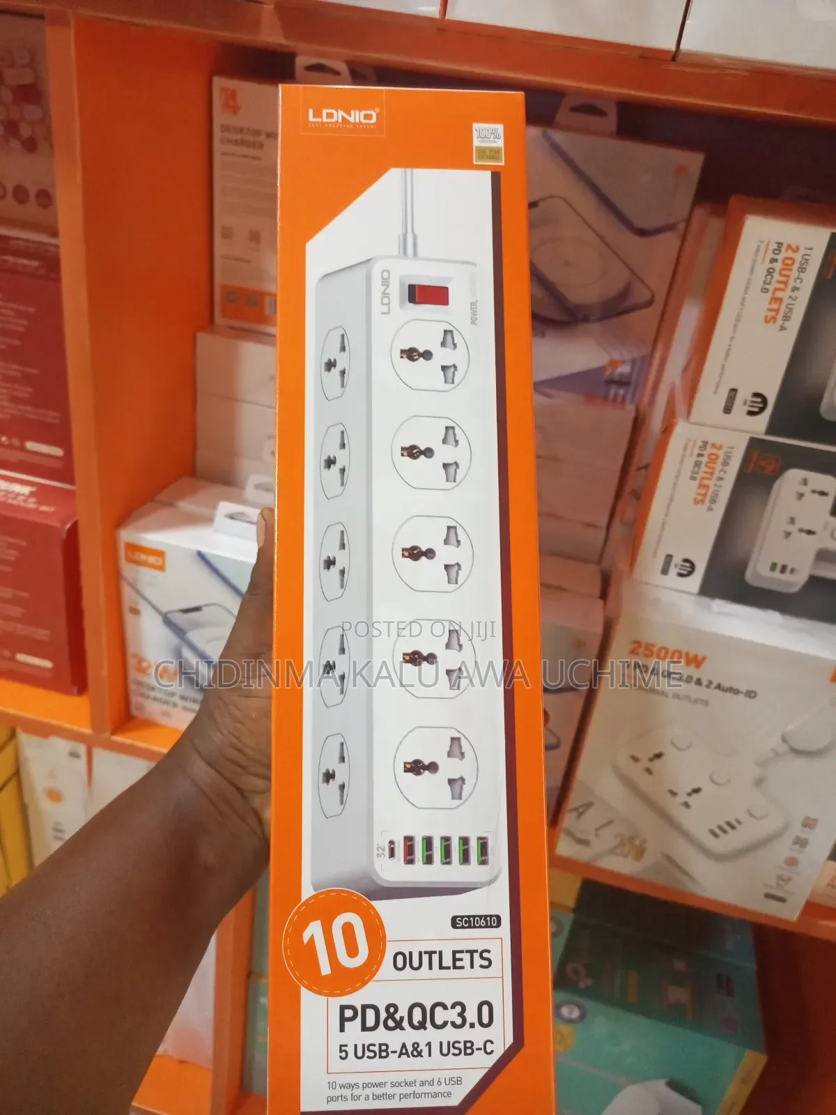 Sc10610 2500W 10 Socket Extension