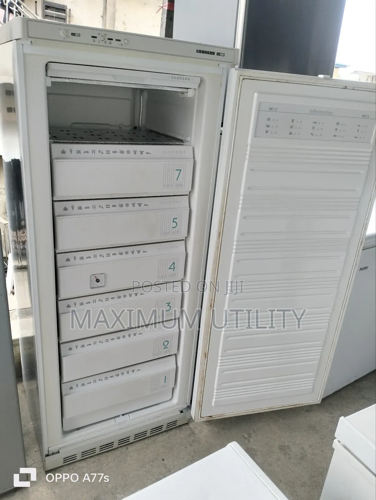 Libhere German 7 Steps Upright Freezer