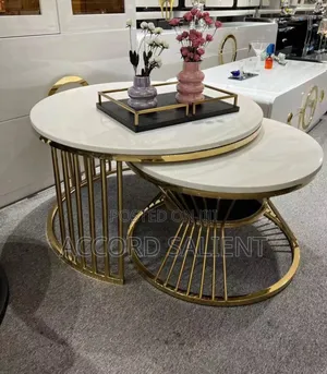 Foreign 2 in 1 Marble Center Table