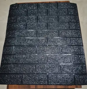 Black Brick Wall Sticker