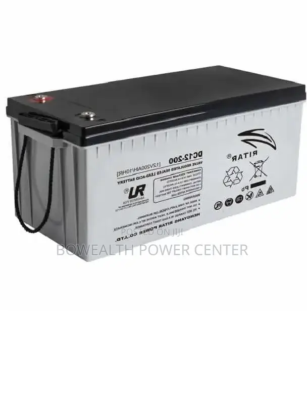 Ritar 200AH 100% Capacity DC12-200AH