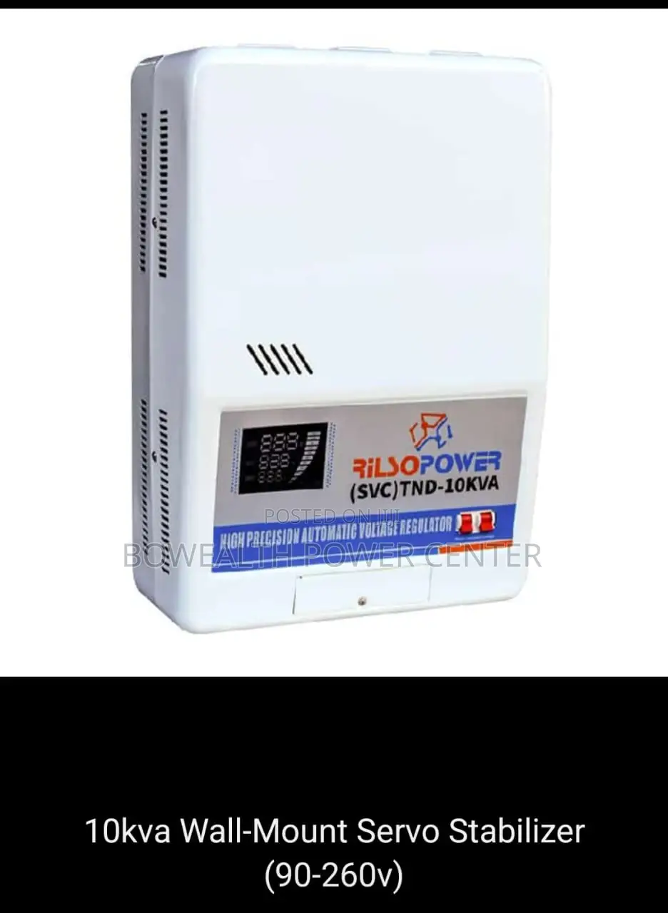 Rilsopower 10KVA Servo Voltage Stabilizer (AC 90-260v) TSD