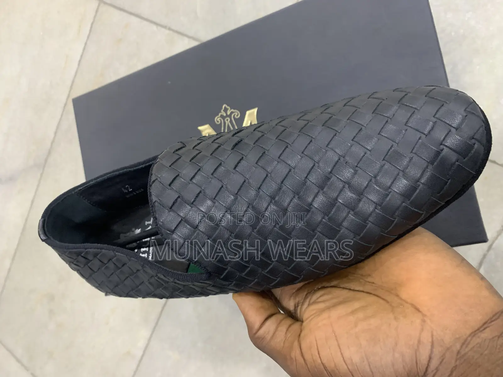 Italian Miral Velvet Half Shoe