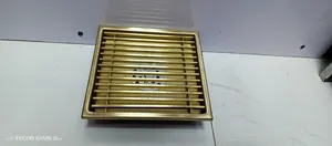 Gold Floor Drain Available With Accessories