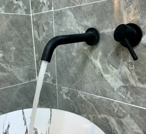 Conduit Basin Mixer Tap Black