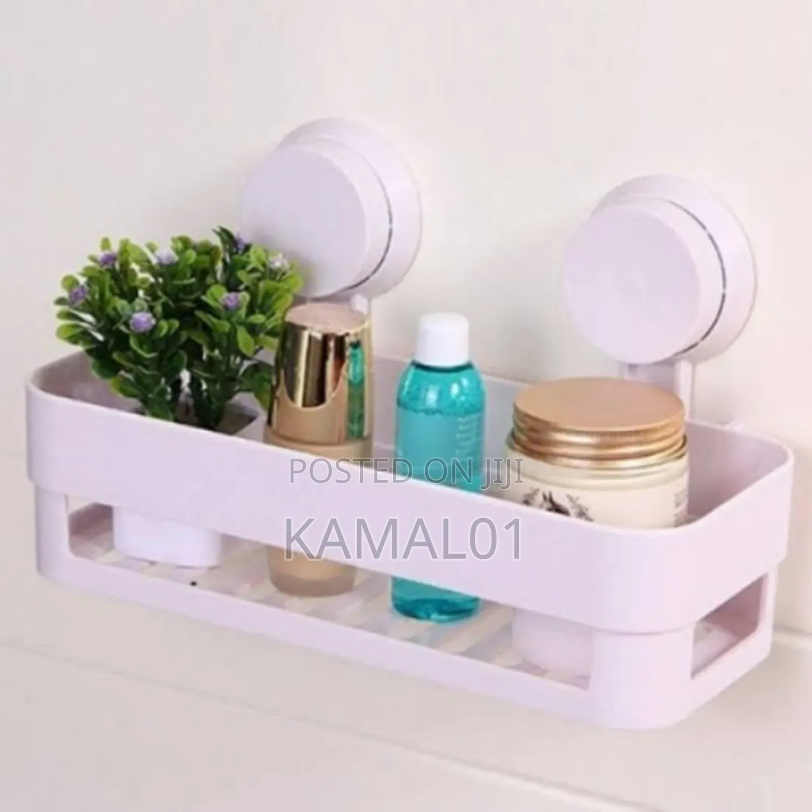 1pcs Plastic Bathroom Shelf