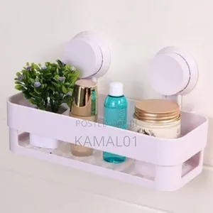 1pcs Plastic Bathroom Shelf