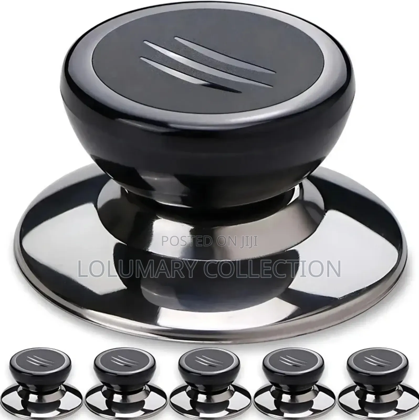 3pcs Replaceable Pot Cover Knob