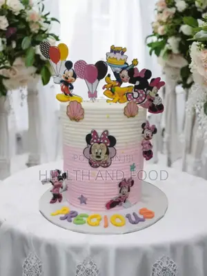8" 3 Tier Children Lovely Birthday Cake