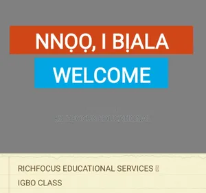 Private Lesson - Igbo Language and English Language (Online/Physical)