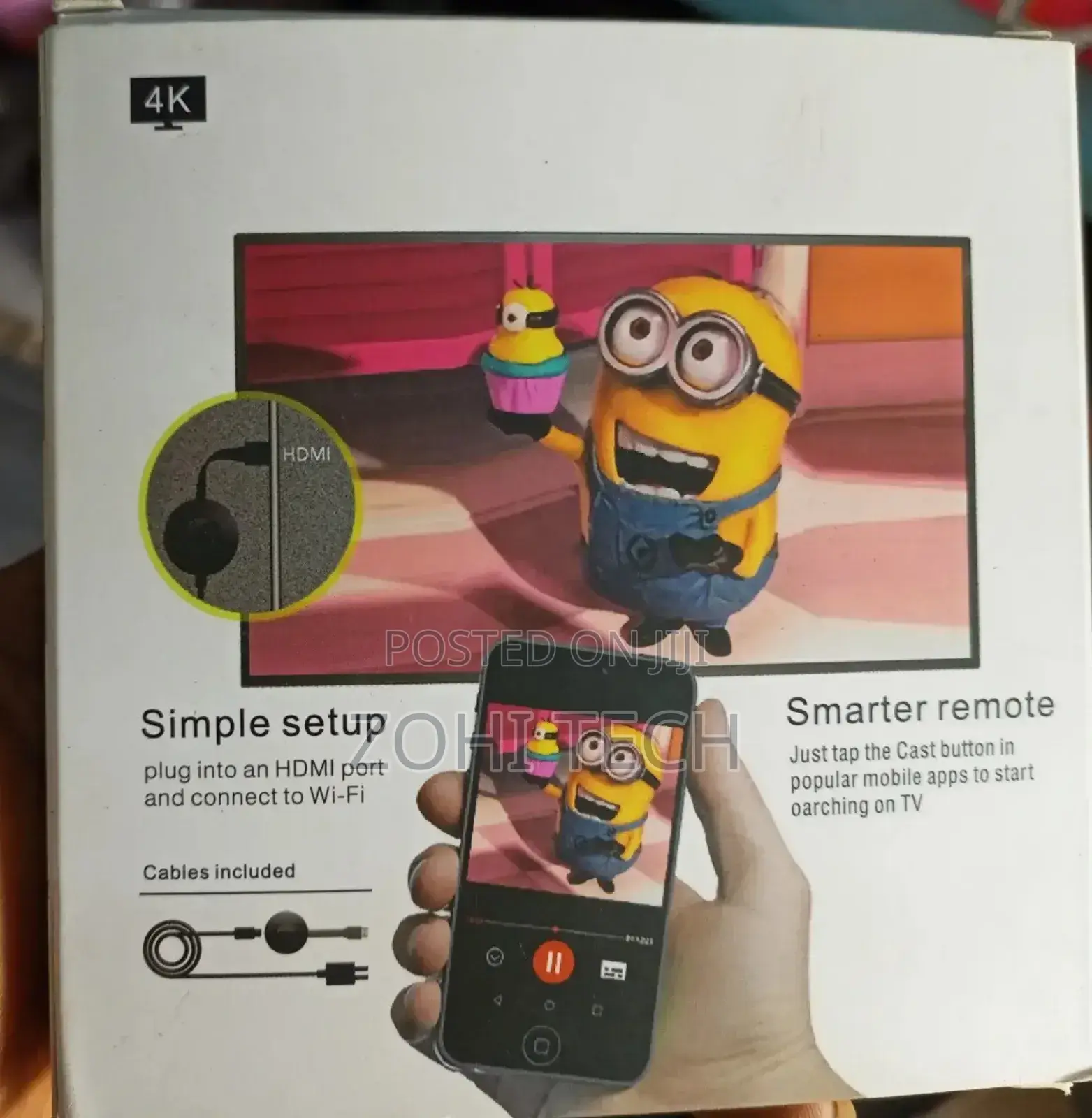 Chromecast Dongle Screen TV Cast