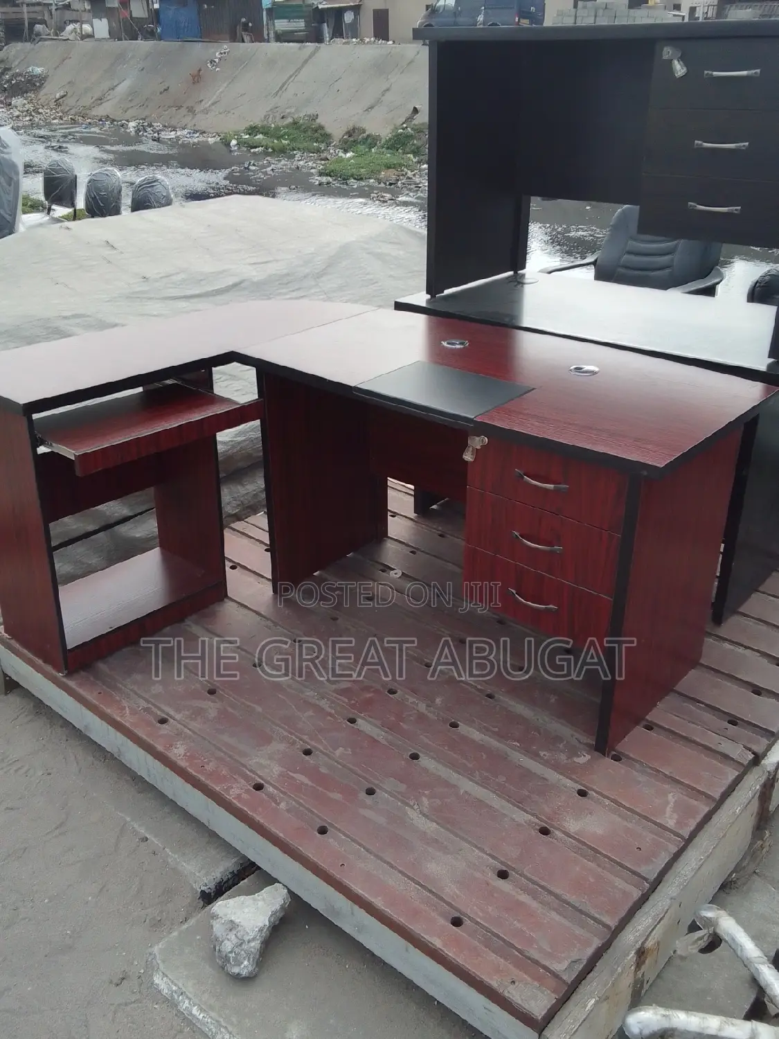 Executive Office Table L Shape