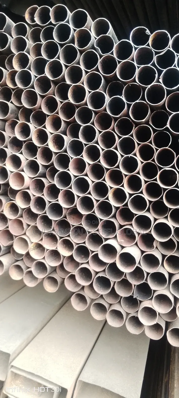 Round Pipe for Burglary