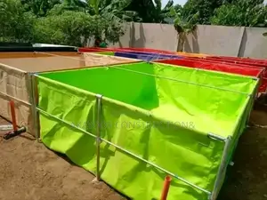 20 by 10 by 4 Feet Tarpaulin Fish Pond