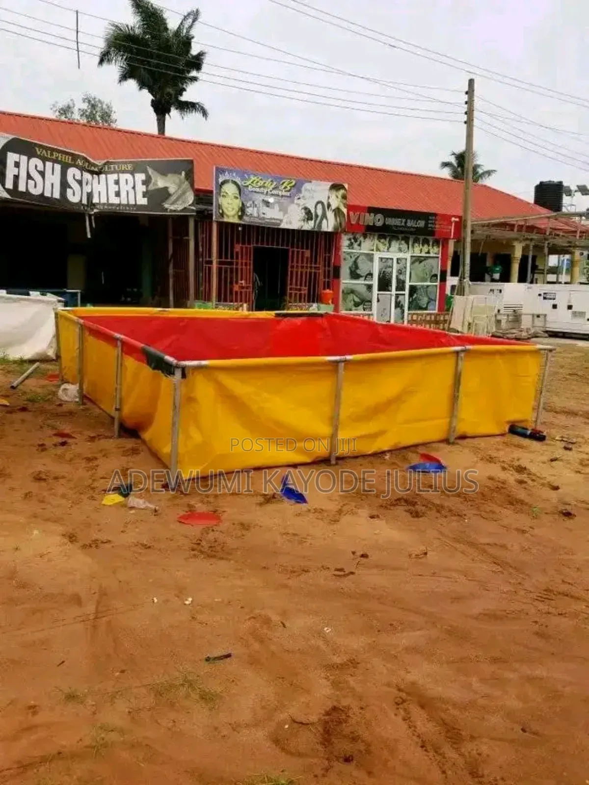 All Colours and Sizes Are Available for Fish Pond Tarpaulin