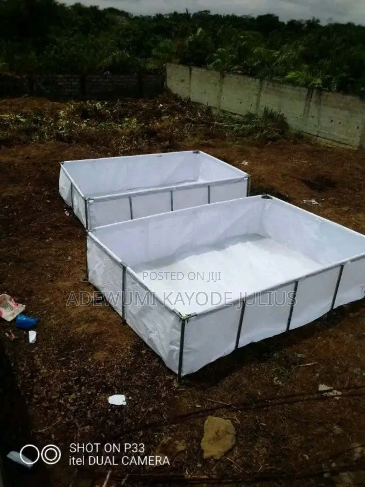 All Colours and Sizes Are Available for Fish Pond Tarpaulin