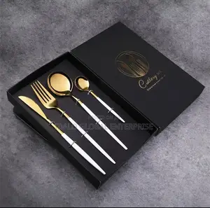 Gold Mix Cutlery Set - 4pcs