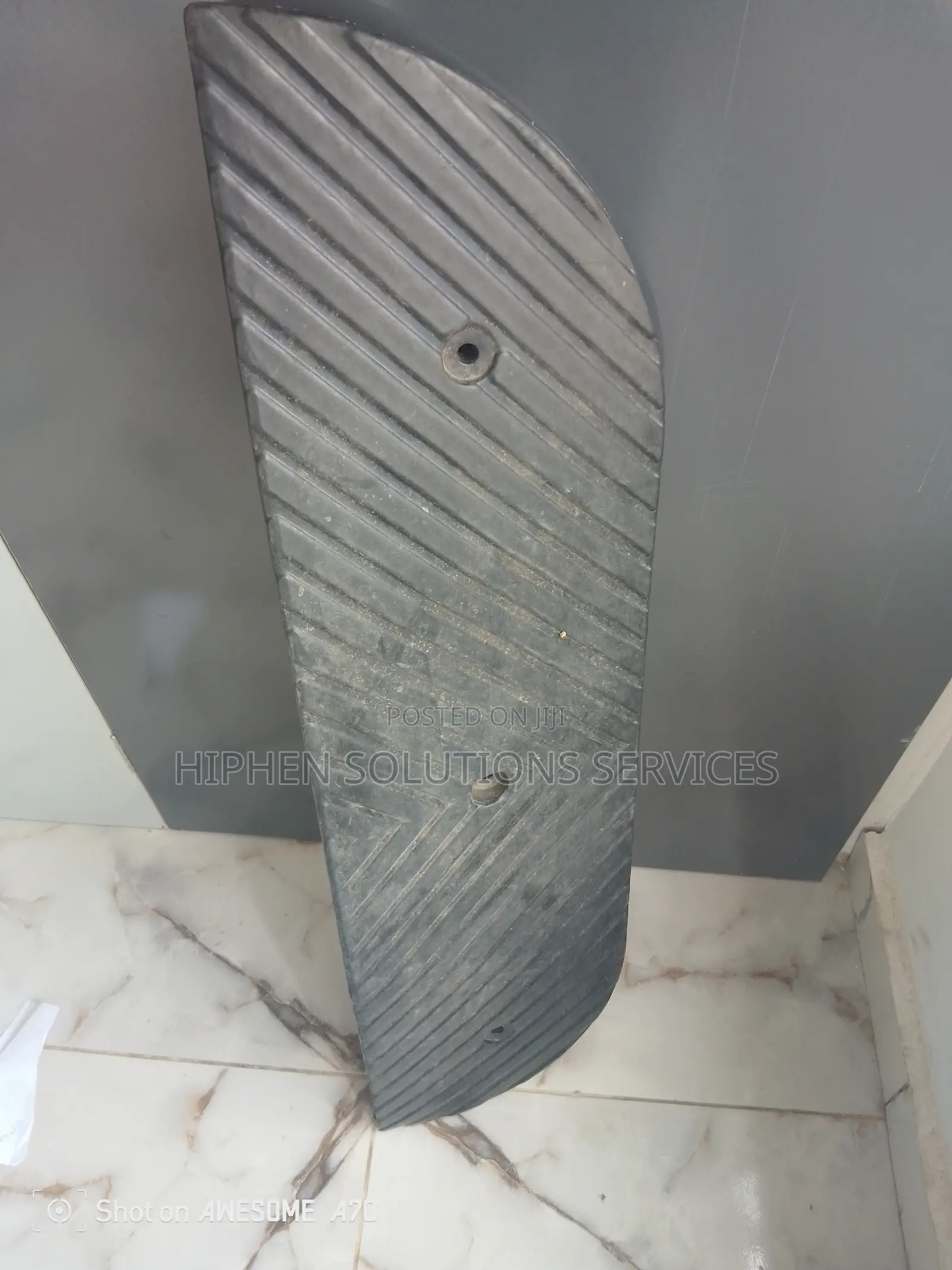 Speed Hump 50mm Standard End Cap