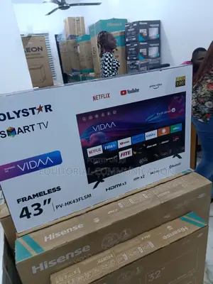 Most Selling Polystar 43inches Smart Tv 