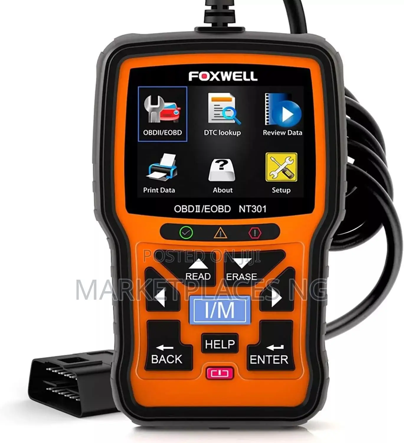 Foxwell NT301 OBD2 Code Reader Live Data Scanner